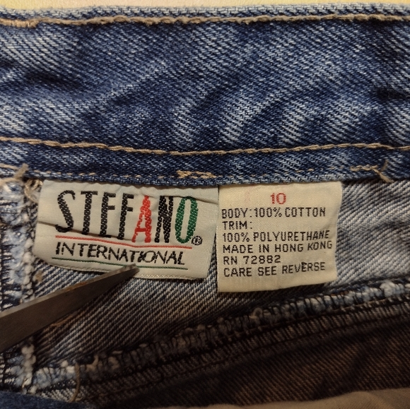 Vintage Retro 1980s Stefano International Western Denim Jeans - Picture 11 of 11